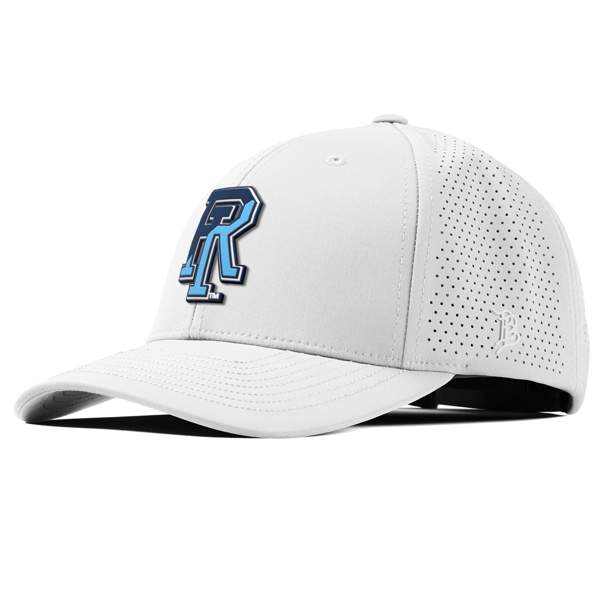 University of Rhode Island "URI Team Logo" Curved Elite XGen™ White