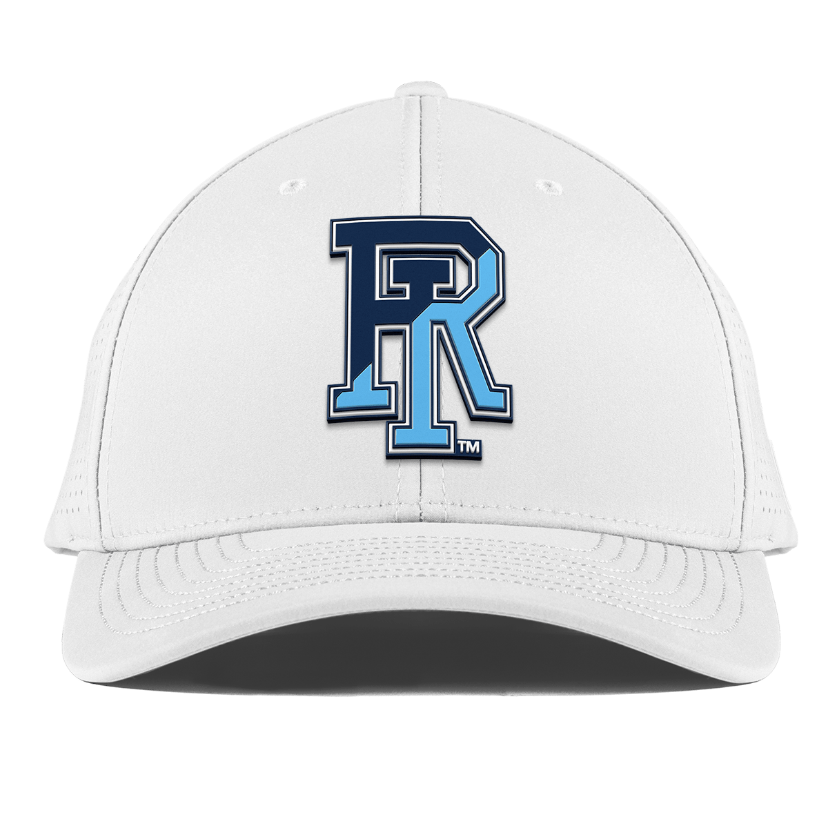 University of Rhode Island "URI Team Logo" Curved Elite XGen™ White