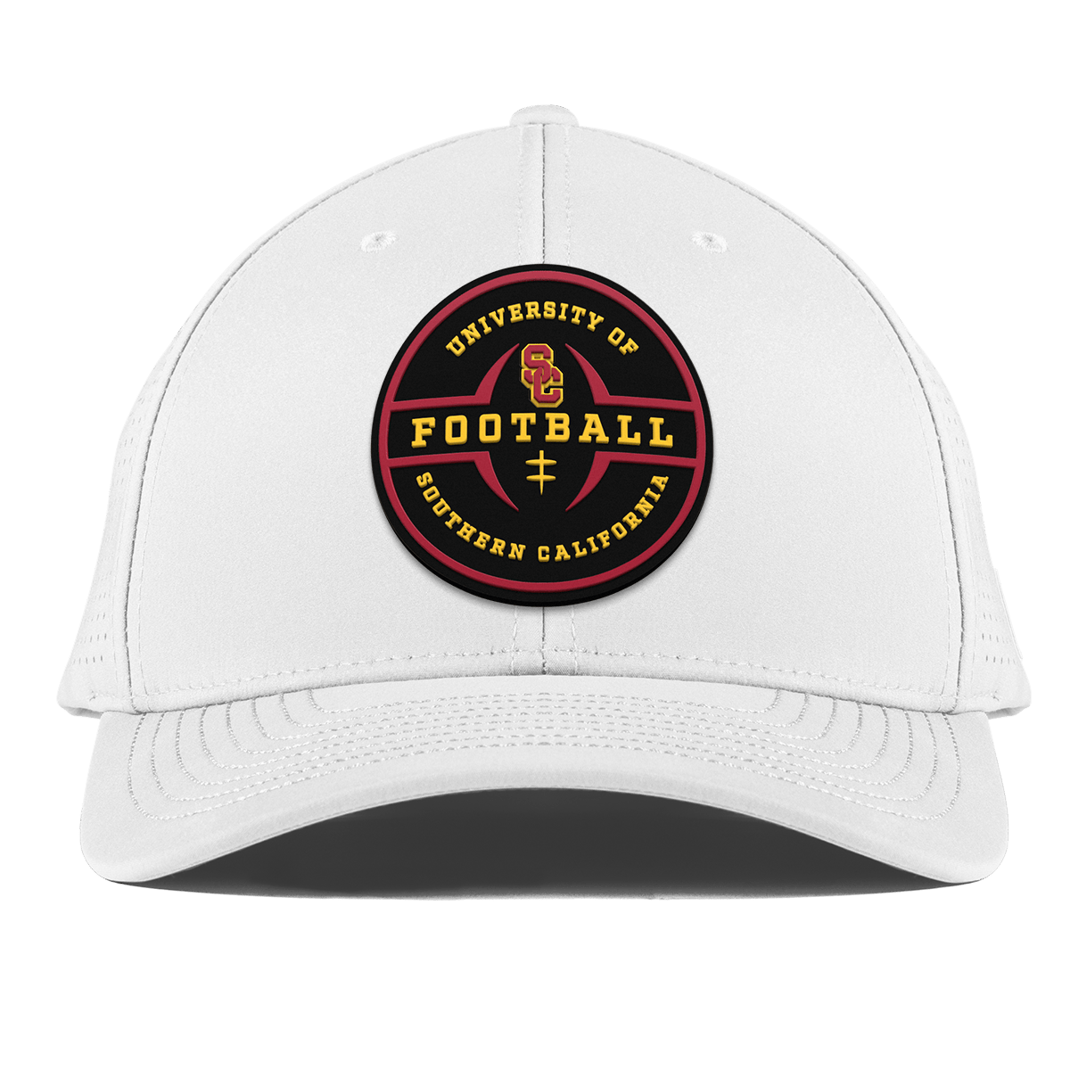 University of Southern California "USC Football Legacy" Curved Elite XGen™ White