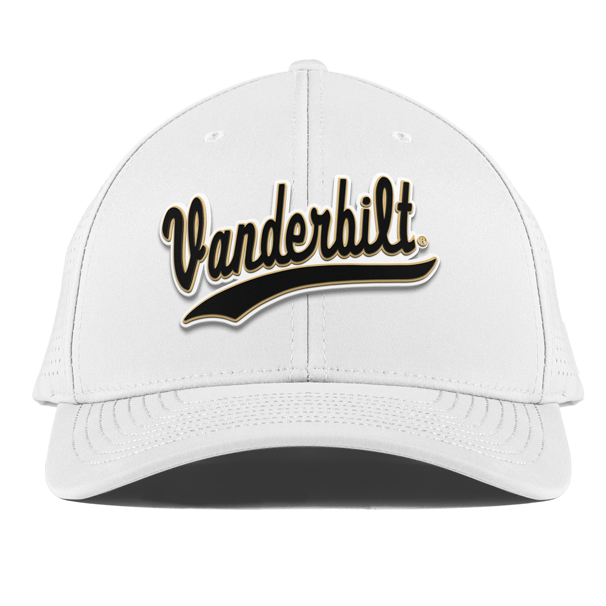 Vanderbilt University "Vanderbilt Script" Curved Elite XGen™ White
