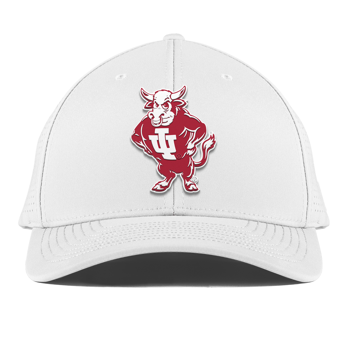 Indiana University "Vintage Bison" Curved Elite XGen™ White