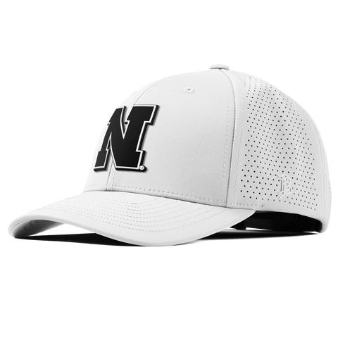 University of Nebraska "Vintage Nebraska Team Logo" Curved Elite XGen™ White White