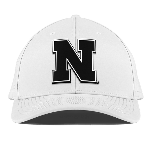 University of Nebraska "Vintage Nebraska Team Logo" Curved Elite XGen™ White White