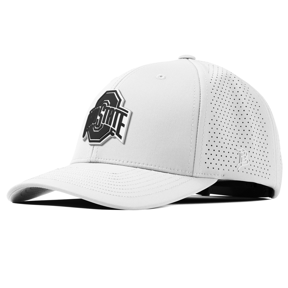 Ohio State University "Vintage Ohio State Team Logo" Curved Elite XGen™ White