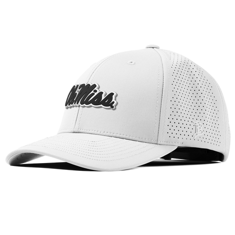 University of Mississippi "Vintage Ole Miss Team Logo" Curved Elite XGen™ White