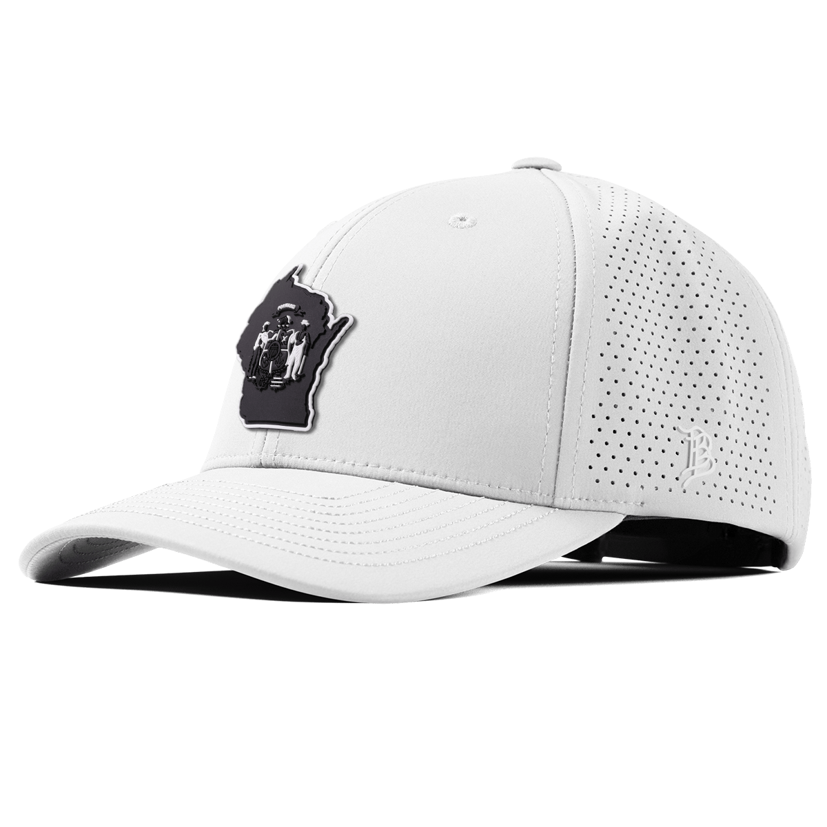 Wisconsin Vintage Curved Elite XGen™ White