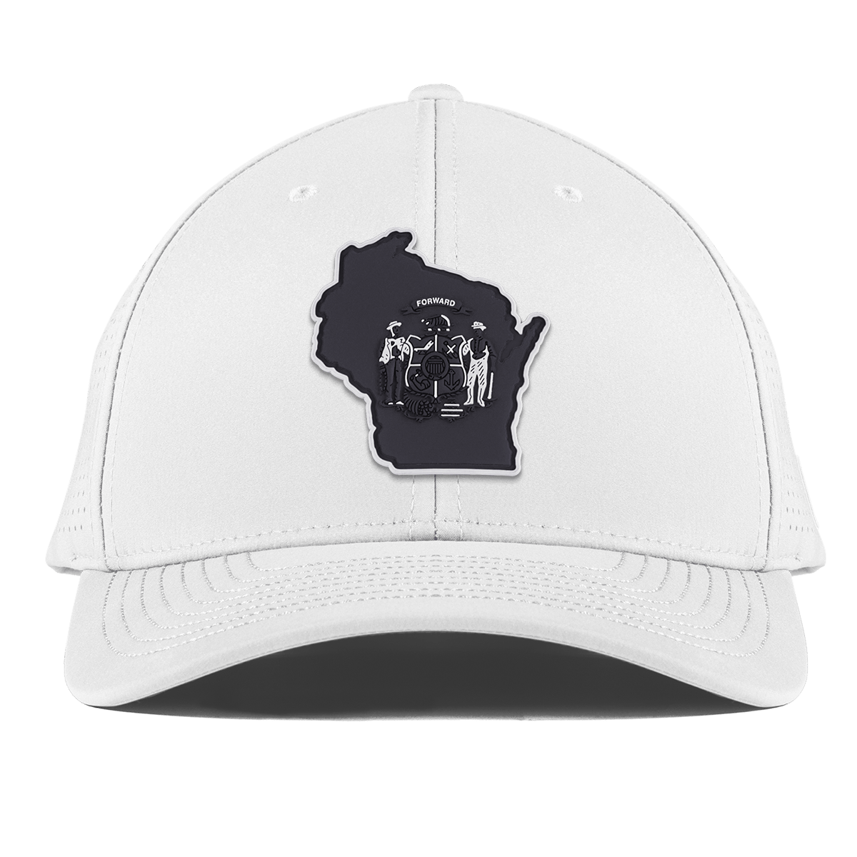 Wisconsin Vintage Curved Elite XGen™ White