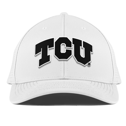 Texas Christian University "Vintage TCU Block" Curved Elite XGen™ White