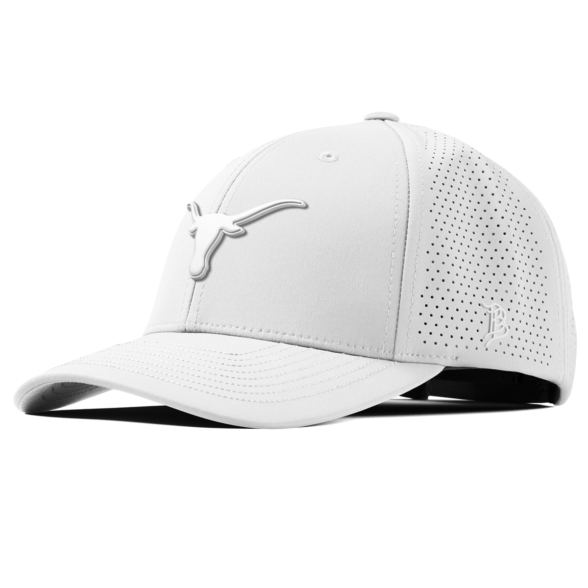 University of Texas "Vintage Texas Longhorn" Curved Elite XGen™ White