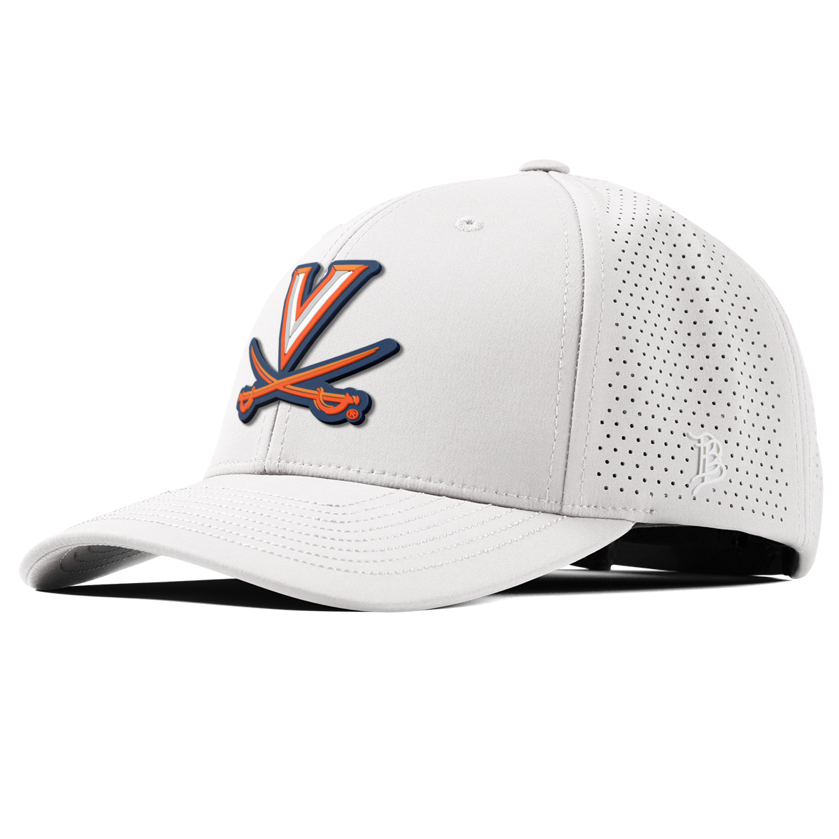 University of Virginia "Virginia Team Logo" Curved Elite XGen™ White