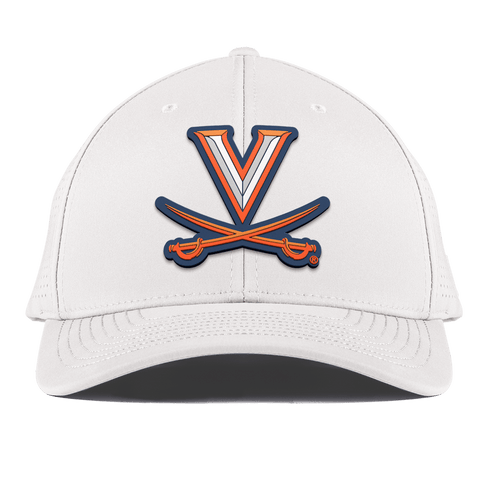 University of Virginia "Virginia Team Logo" Curved Elite XGen™ White