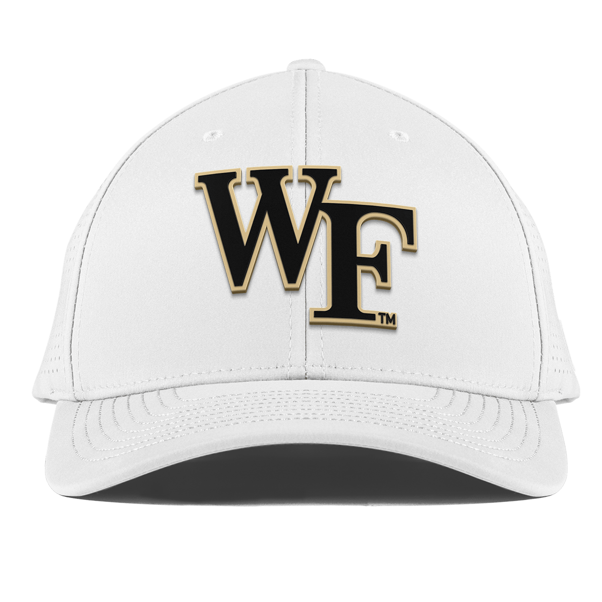 Wake Forest University "Wake Forest Block" Curved Elite XGen™ White