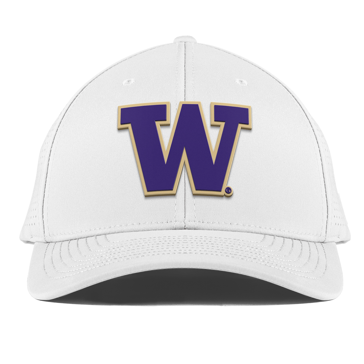 University of Washington "Washington Team Logo" Curved Elite XGen™ White