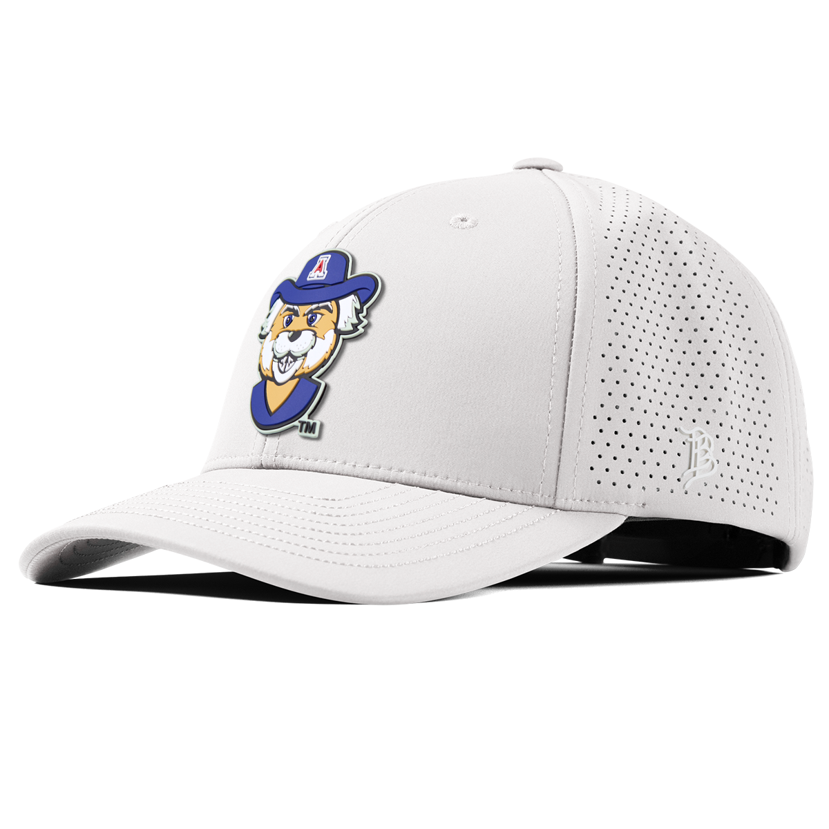 University of Arizona "Wilbur The Wildcat" Curved Elite XGen™ White