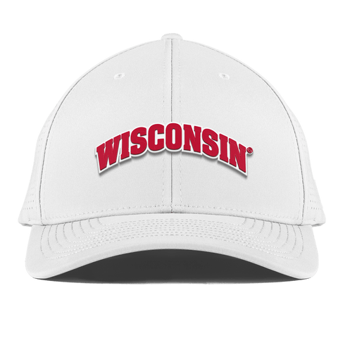 University of Wisconsin "Wisconsin Block" Curved Elite XGen™ White