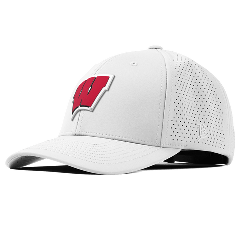 University of Wisconsin "Wisconsin Team Logo" Curved Elite XGen™ White