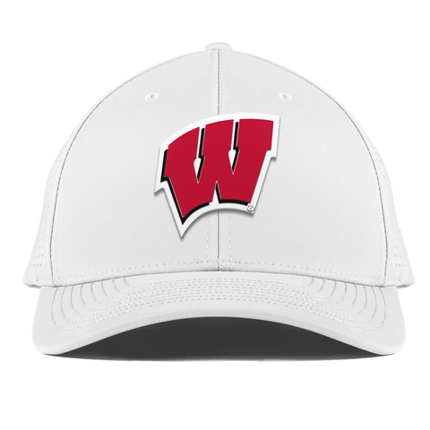 University of Wisconsin "Wisconsin Team Logo" Curved Elite XGen™ White