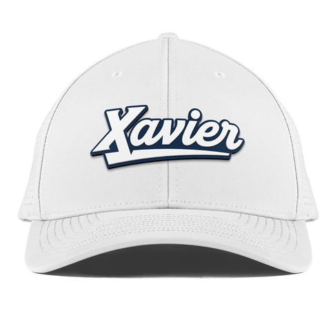 Xavier University "Xavier Script" Curved Elite XGen™ White