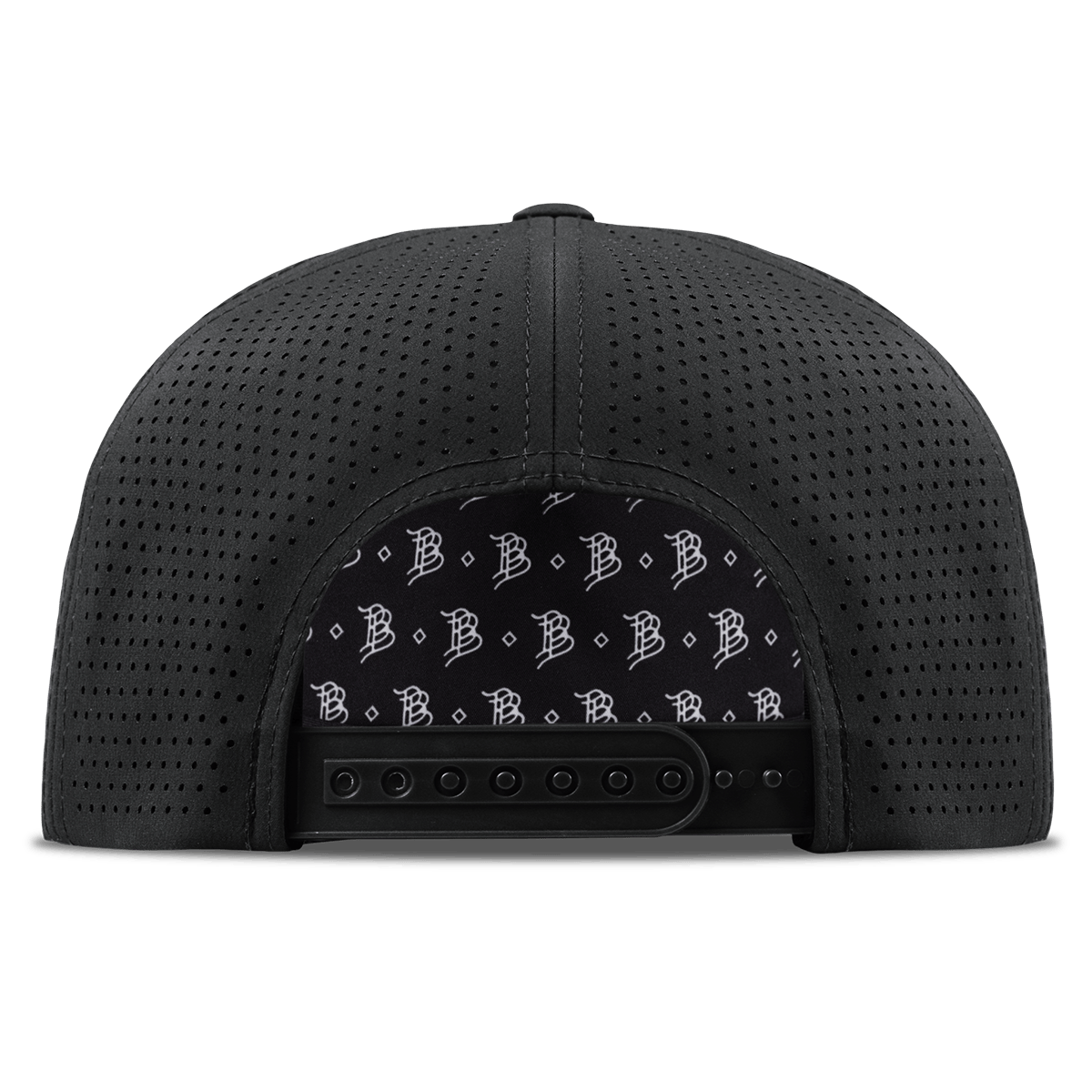 Mini Old Glory Curved Elite XGen™ 5 Panel Rope Back Black