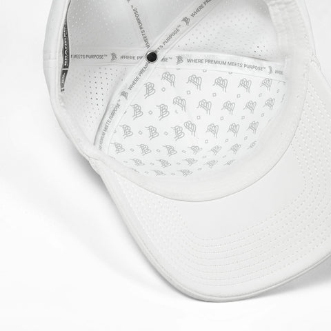 Gonzaga University "Spike The Bulldog" Curved Elite XGen™ 5 Panel Rope White