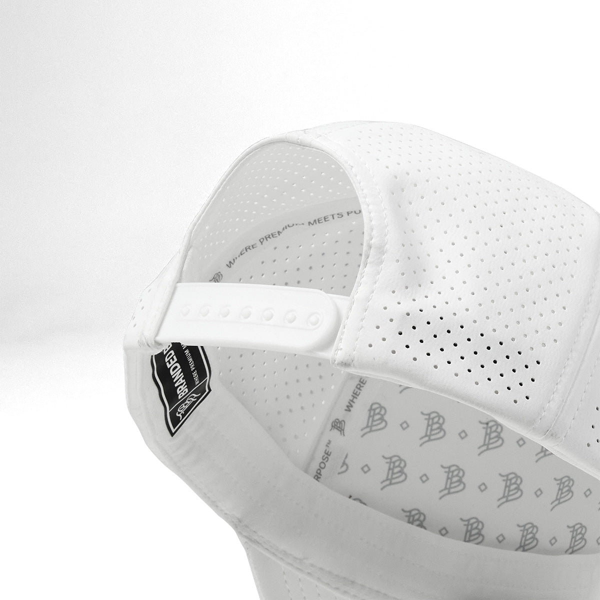 Gonzaga University "Spike The Bulldog" Curved Elite XGen™ 5 Panel Rope White