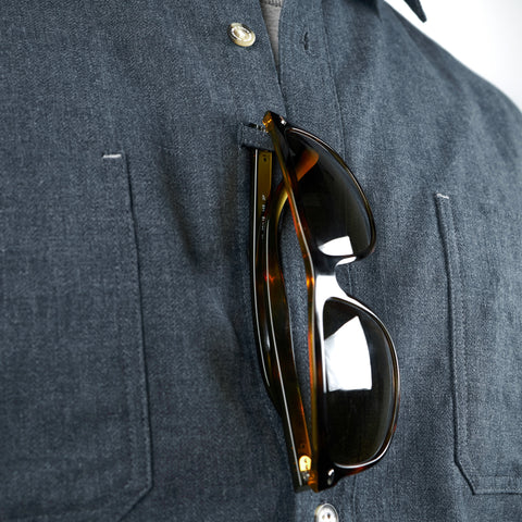 Myca™ Solid Button-Up Sunglasses Loop Orion