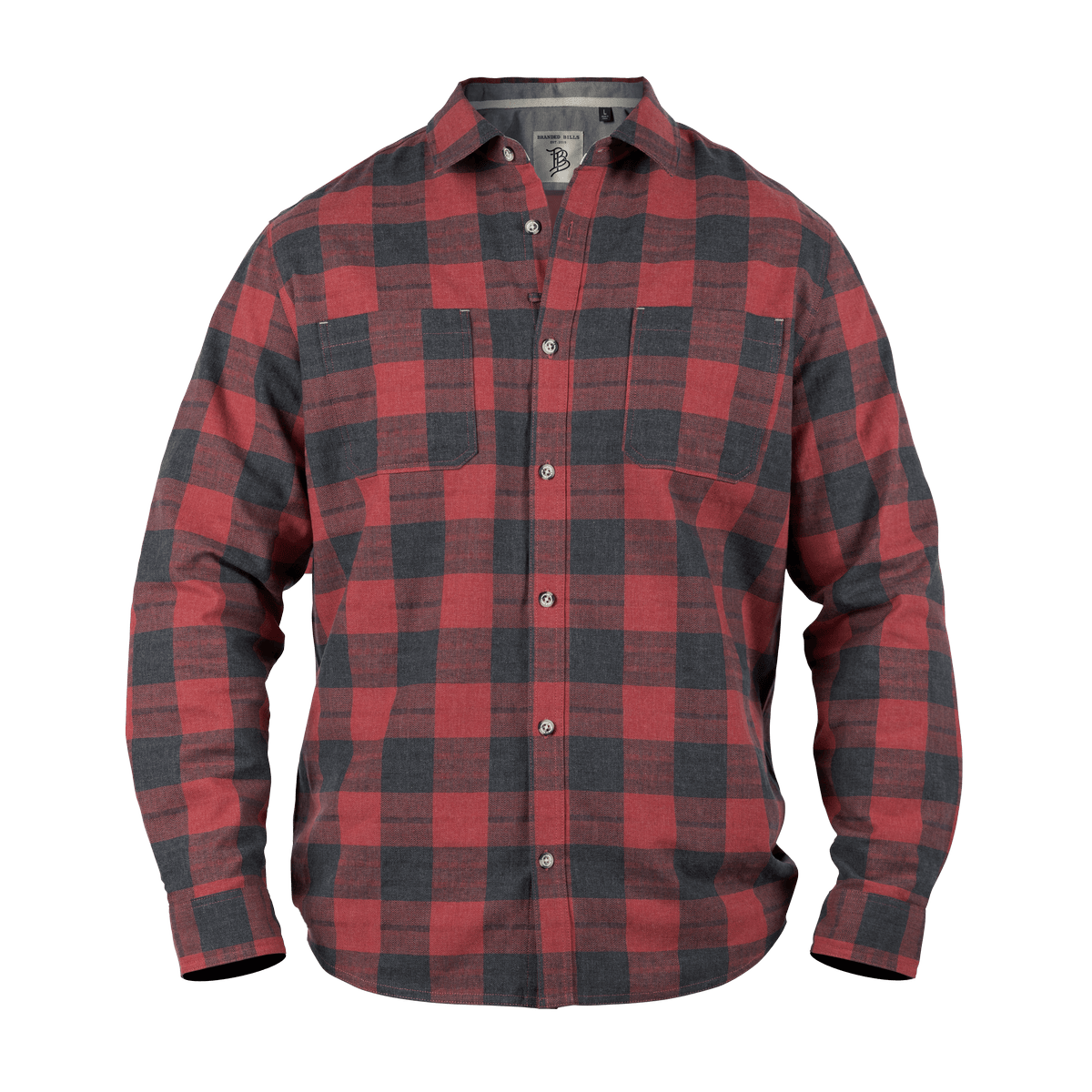 Myca™ Plaid Button-Up Red