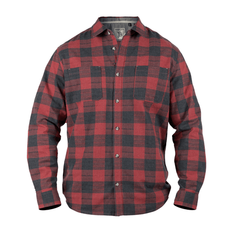 Myca™ Plaid Button-Up Red