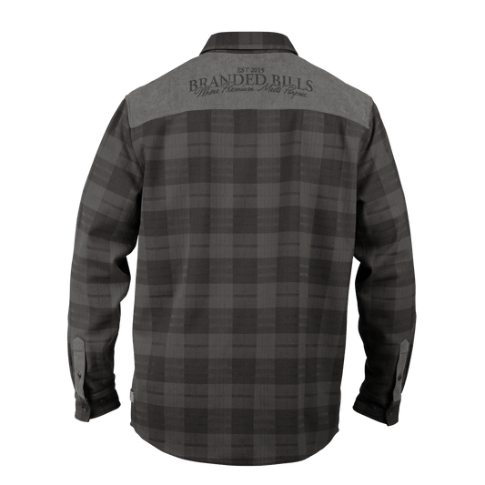 Cordridge™ Flannel Charcoal Plaid