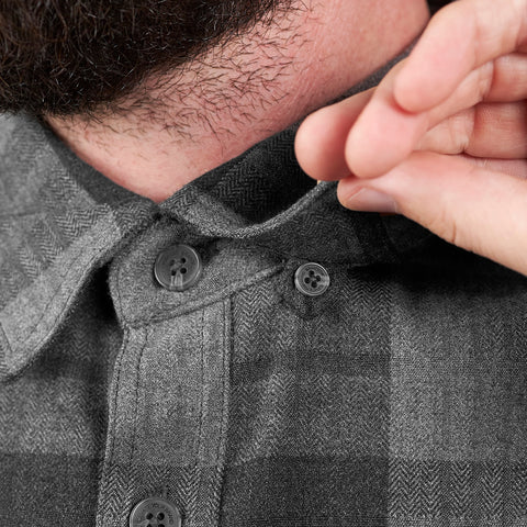 Cordridge™ Flannel Charcoal Plaid