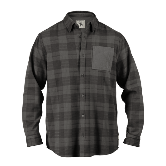 Cordridge™ Flannel Charcoal Plaid