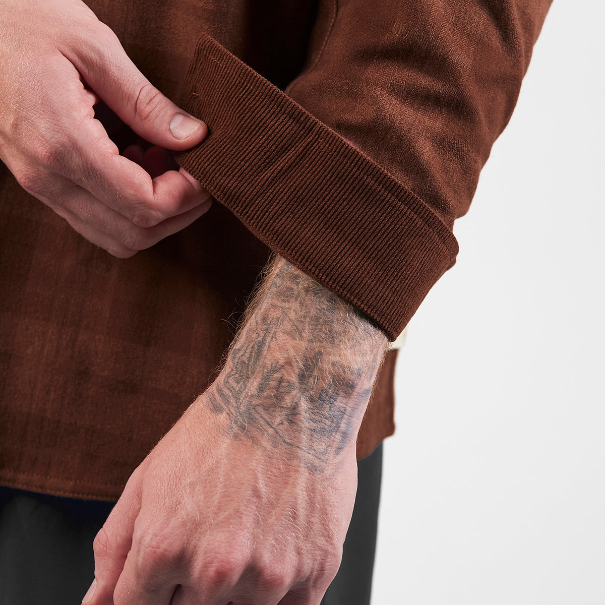 Cordridge™ Flannel Rust Plaid