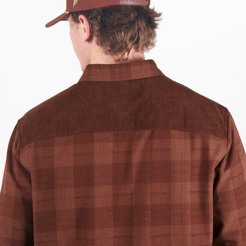 Cordridge™ Flannel Rust Plaid