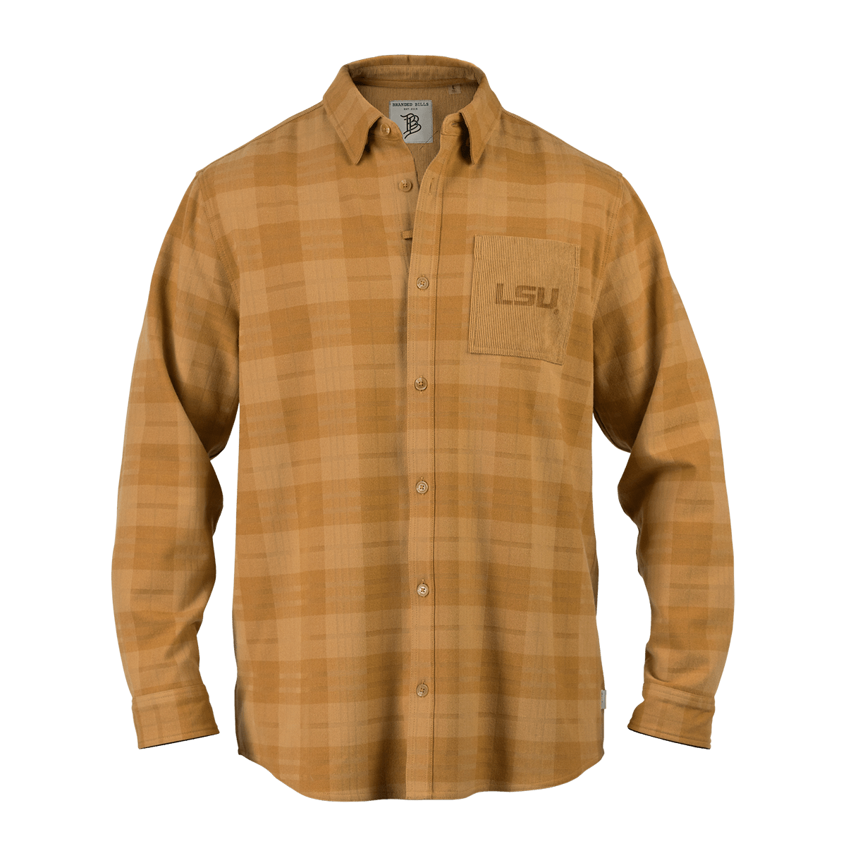 Louisiana State University "LSU" Cordridge™ Flannel Wheat