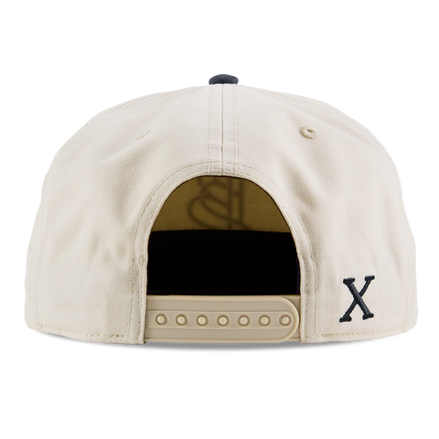 BB Flat Canvas Decade 1 Beige/Vintage Navy