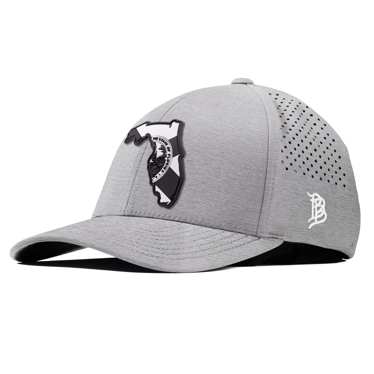 Florida Vintage Curved Performance Heather Gray