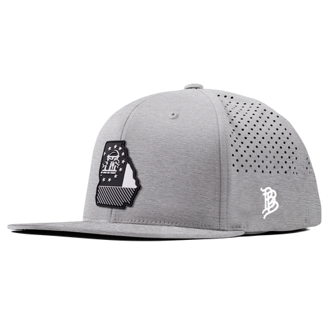 Georgia Vintage Flat Performance Heather Gray