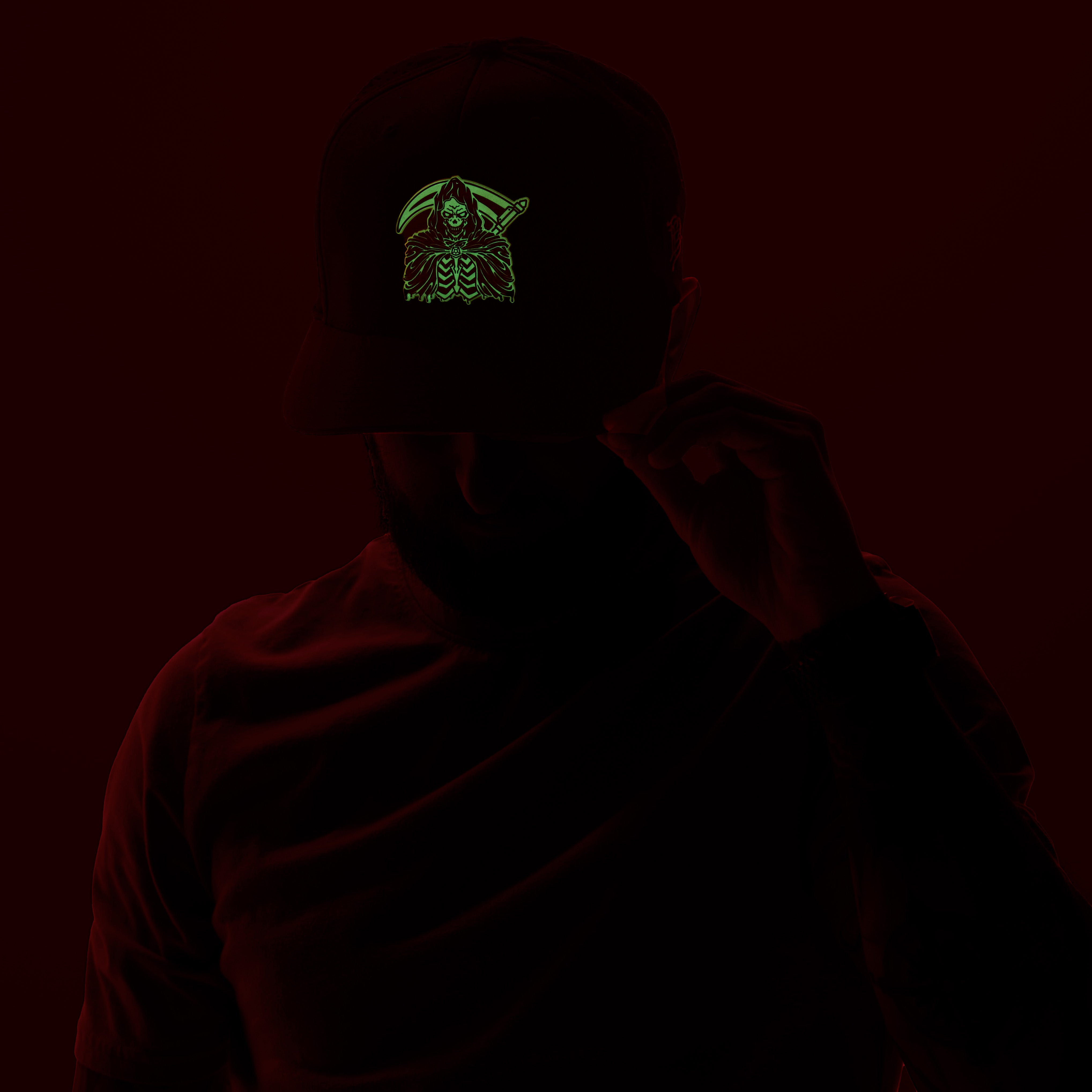 Jack-O-Lantern + Grim Reaper Glow Flat Performance Bundle Black