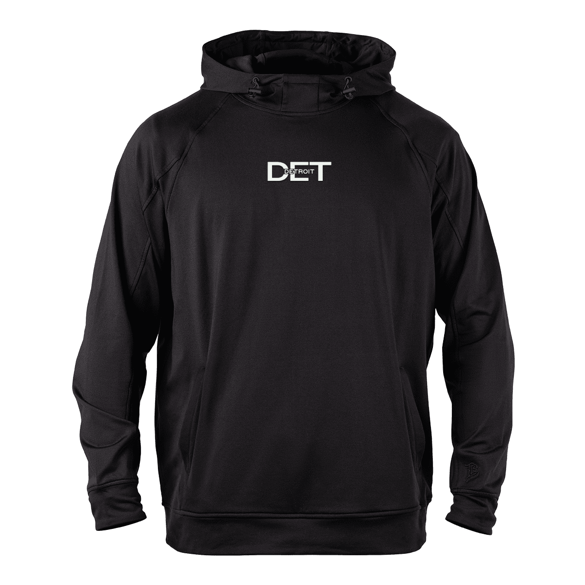 City Block Detroit Performance Hoodie Black