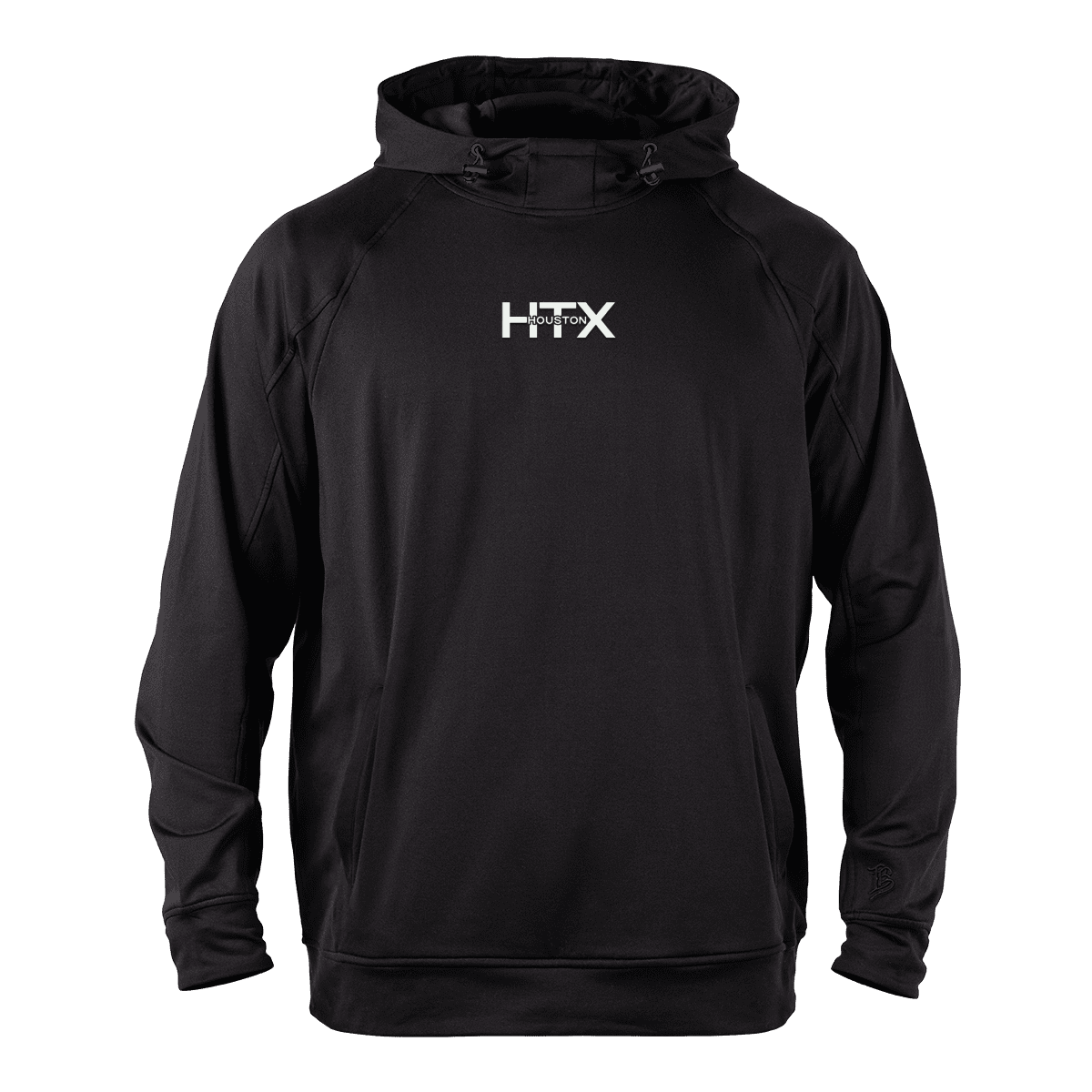 City Block Houston (HTX) Performance Hoodie Black