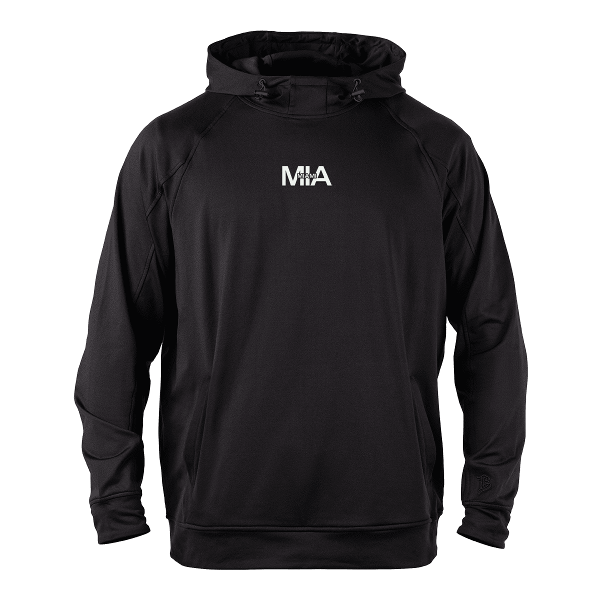 City Block Miami Performance Hoodie Black