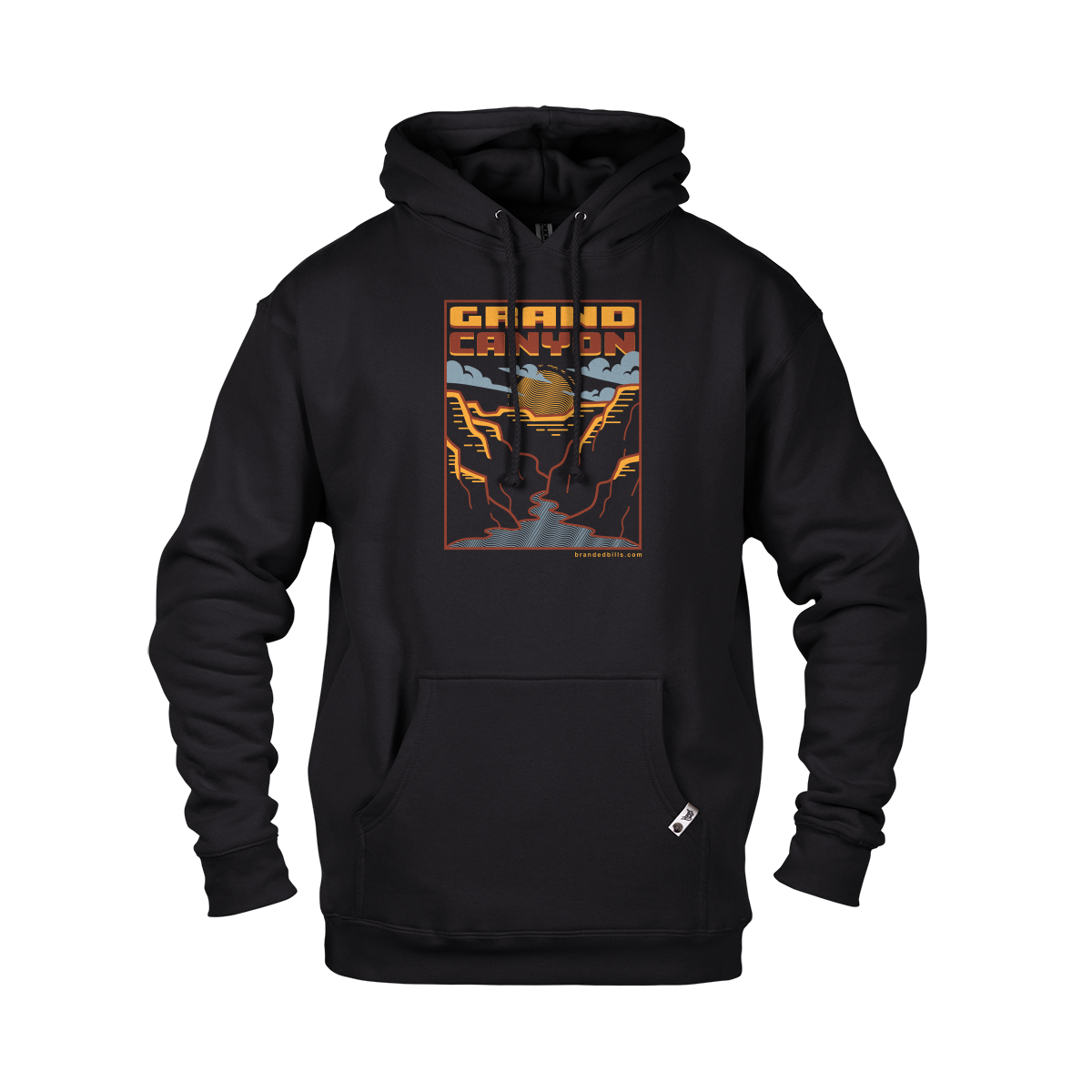 Grand Canyon National Park Hoodie Black