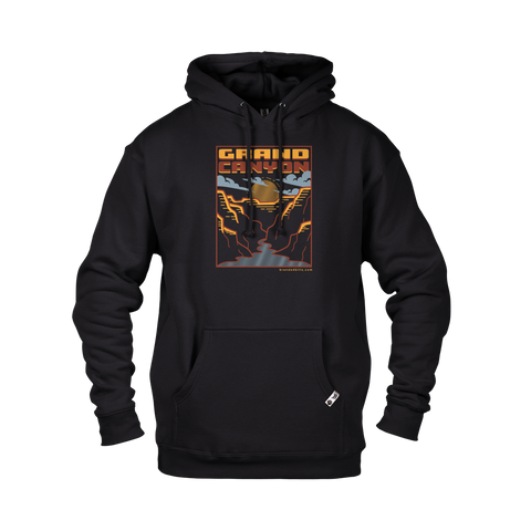 Grand Canyon National Park Hoodie Black