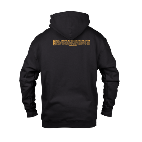 Grand Canyon National Park Hoodie Back Black