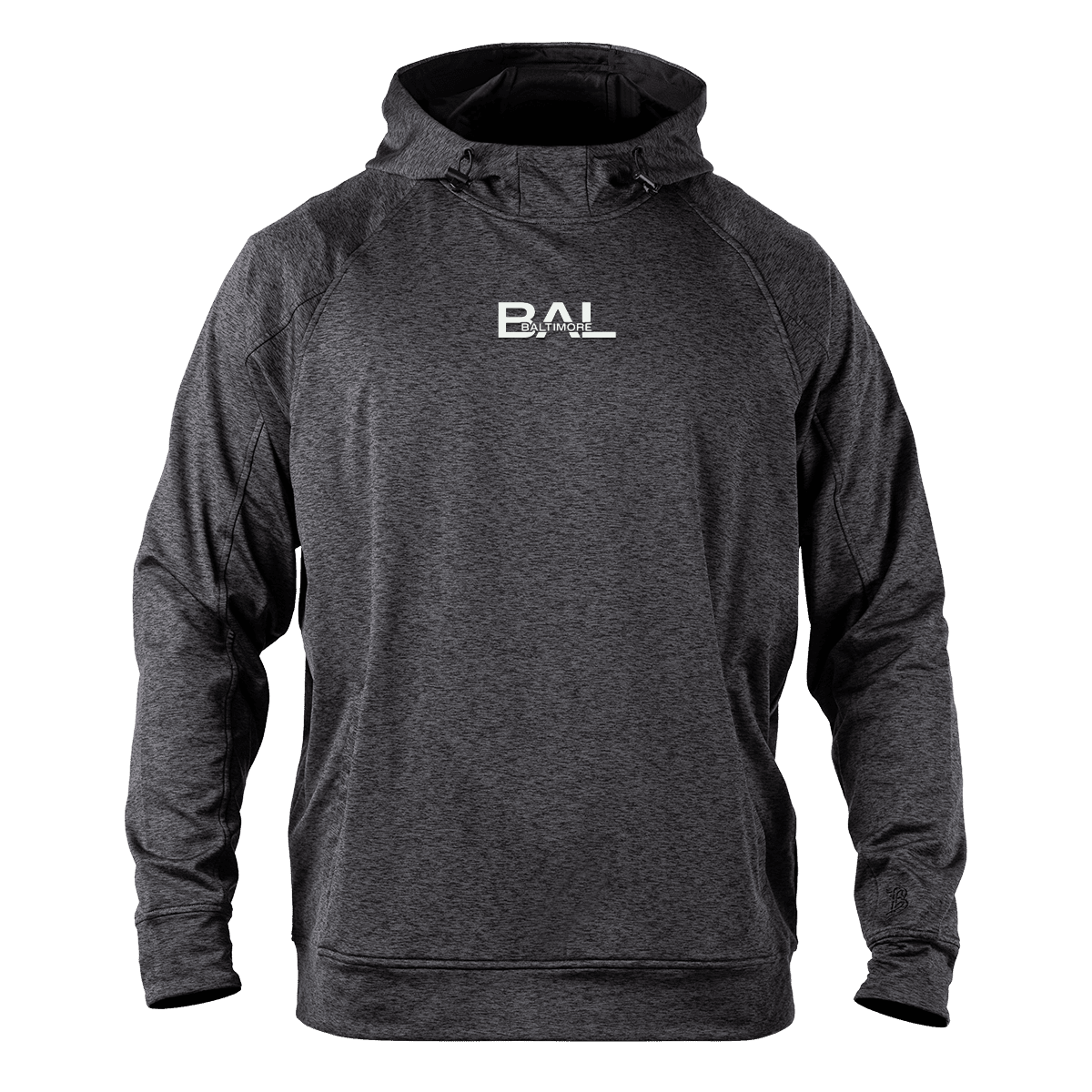 City Block Baltimore Performance Hoodie Charcoal