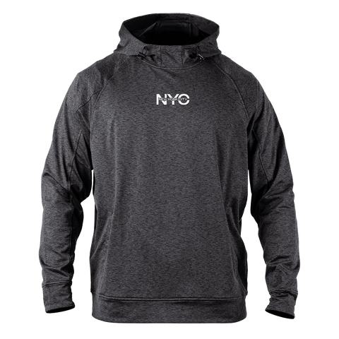 City Block New York Performance Hoodie Charcoal Heather