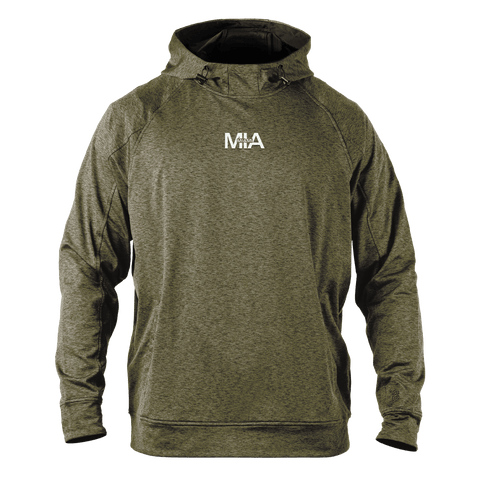 City Block Miami Performance Hoodie Loden Heather