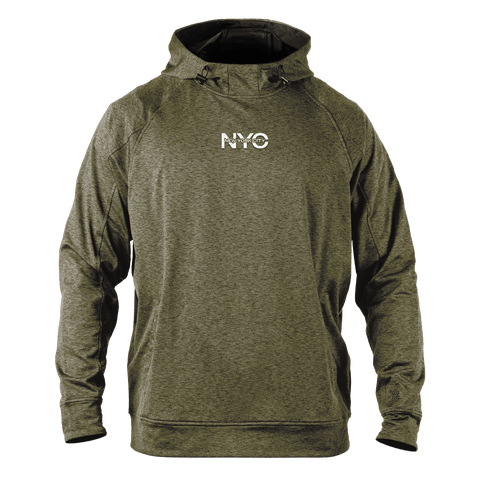 City Block New York Performance Hoodie Loden Heather
