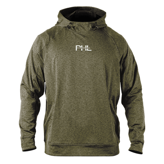 City Block Philadelphia Performance Hoodie Loden Heather