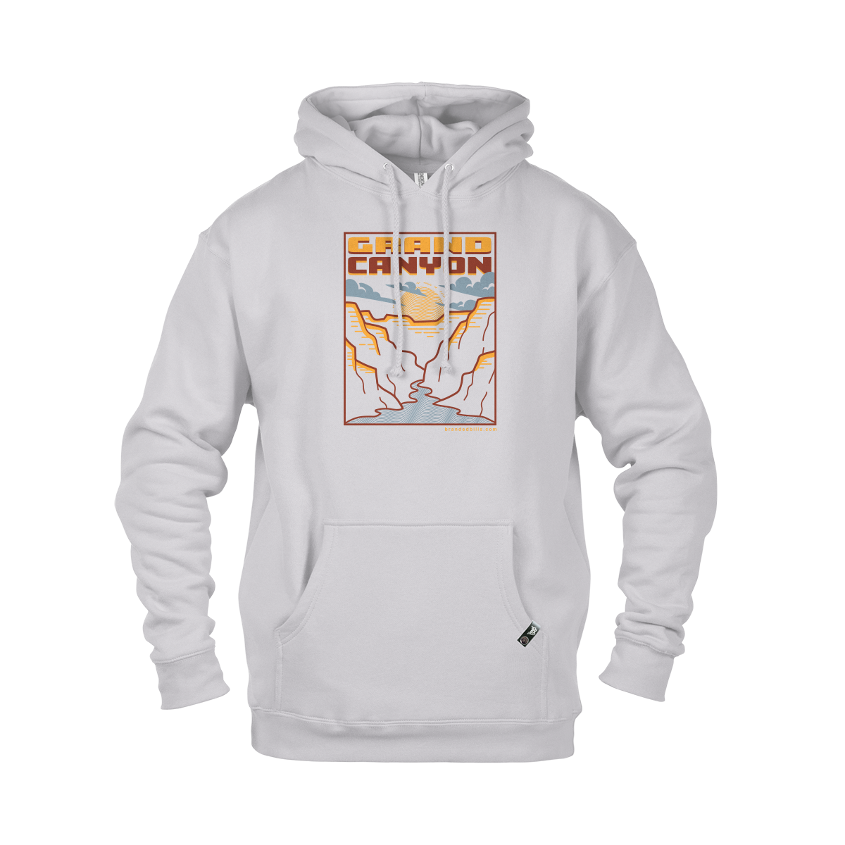 Grand Canyon National Park Hoodie White